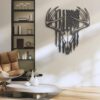 American-Deer-Hunting-Metal-Wall-Art-LED-Light