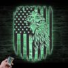 American-Eagle-US-Flag-Metal-Wall-Art-LED-Light