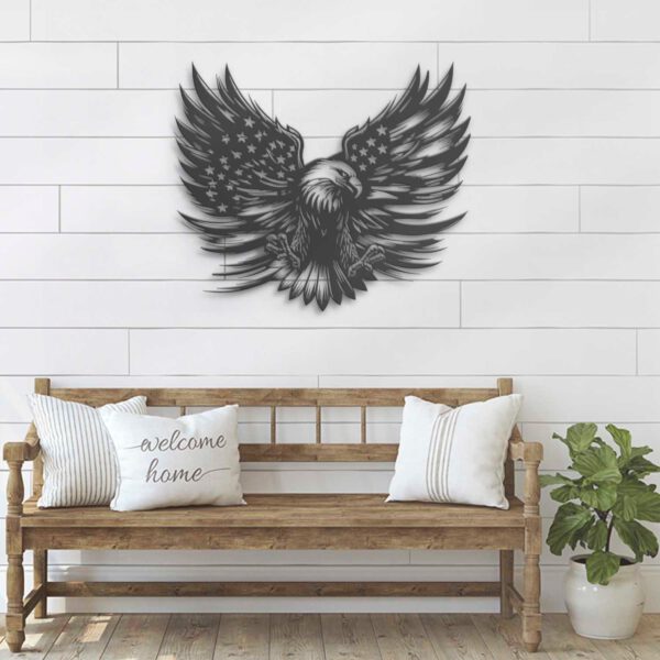 American-Eagle-US-Flag-Metal-Wall-Art-LED-Light-8-1