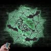 Bat-Raven-On-Spiderweb-Metal-Wall-Art-with-LED-Light