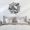 Bat-Raven-On-Spiderweb-Metal-Wall-Art-with-LED-Light-7