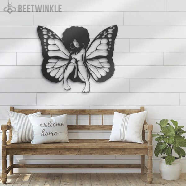 Black-Girl-Magic-Butterfly-Metal-Wall-Art-with-LED-Light-3