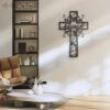 Blessed-Cross-Metal-Wall-Art-LED-Light