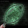 Boy-American-Football-Ball-Metal-Wall-Art-LED-Light-5