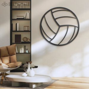 Boy-Ball-Volleyball-Metal-Wall-Art-LED-Light-3