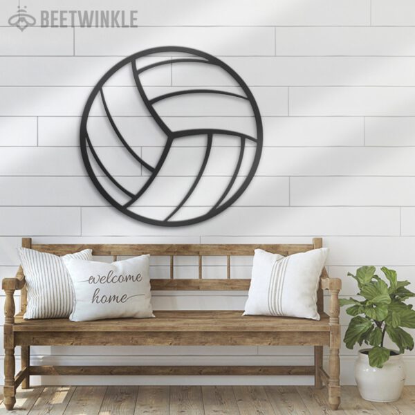 Boy-Ball-Volleyball-Metal-Wall-Art-LED-Light-4