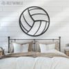 Boy-Ball-Volleyball-Metal-Wall-Art-LED-Light-8