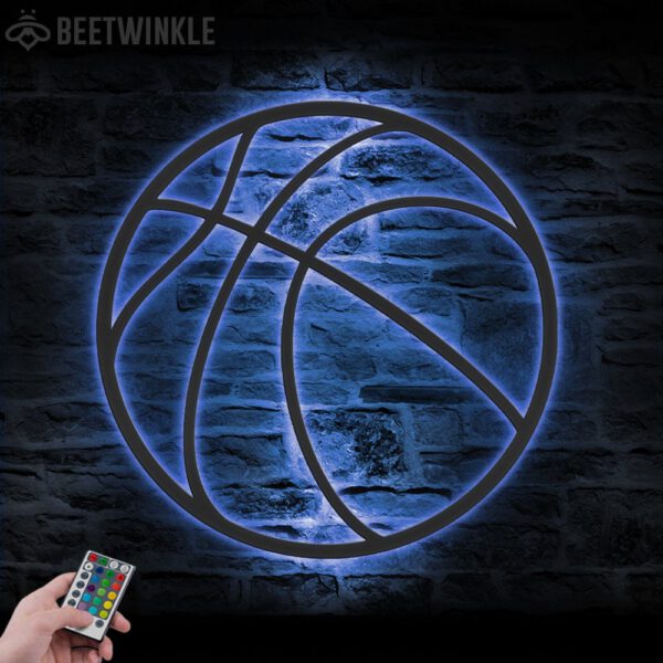 Boy-Basketball-Monogram-Metal-Wall-Art-LED-Light