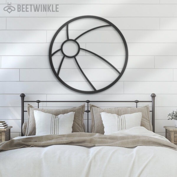 Boy-Beach-Ball-Metal-Wall-Art-LED-Light-4