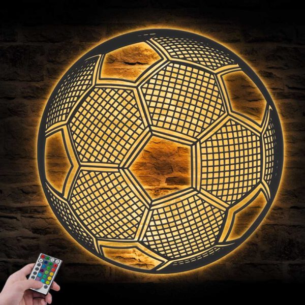 Boy-Soccer-Ball-Metal-Wall-Art-Led-Light-2