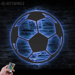 Boy-Soccer-Ball-Metal-Wall-Art-Led-Light-Girl-Football-Player-Lover-Sign-Home-2