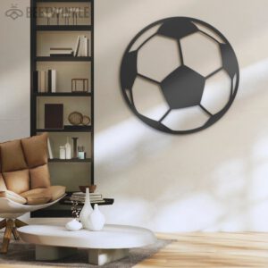 Boy-Soccer-Ball-Metal-Wall-Art-Led-Light-Girl-Football-Player-Lover-Sign-Home-3