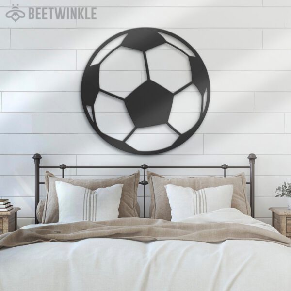 Boy-Soccer-Ball-Metal-Wall-Art-Led-Light-Girl-Football-Player-Lover-Sign-Home-4