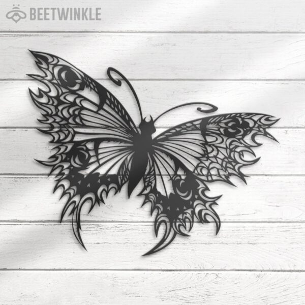 Butterfly-Metal-Wall-Art-LED-Light-7