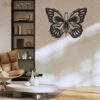 Butterfly-Skull-Metal-Wall-Art-with-LED-Light-1