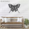 Butterfly-Skull-Metal-Wall-Art-with-LED-Light-3