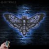 Butterfly-Skull-Metal-Wall-Art-with-LED-Light-4-2