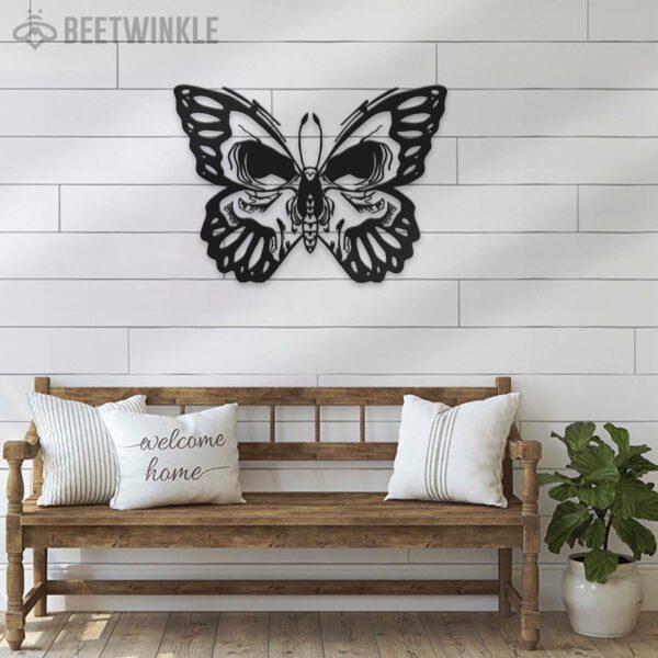 Butterfly-Skull-Metal-Wall-Art-with-LED-Light-6-1