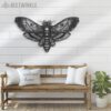 Butterfly-Skull-Metal-Wall-Art-with-LED-Light-7-2