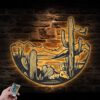 Cactus-Desert-Mountain-Metal-Wall-Art-LED-Light