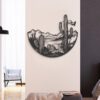 Cactus-Desert-Mountain-Metal-Wall-Art-LED-Light-3