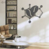 Caffeine-Molecule-Metal-Wall-Art-LED-Light-6