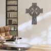 Celtic-Cross-Metal-Wall-Art-LED-Light-2