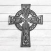 Celtic-Cross-Metal-Wall-Art-LED-Light-7