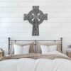 Celtic-Cross-Metal-Wall-Art-LED-Light-8