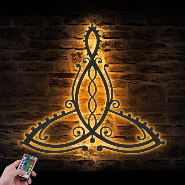 Celtic-Motherhood-Symbol-Metal-Wall-Art-LED-Light-13