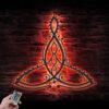 Celtic-Motherhood-Symbol-Metal-Wall-Art-LED-Light-3-4