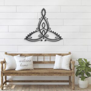 Celtic-Motherhood-Symbol-Metal-Wall-Art-LED-Light-3-5