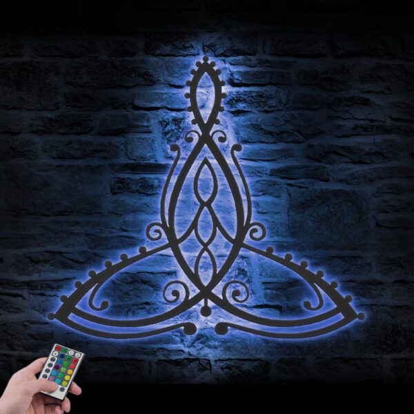 Celtic-Motherhood-Symbol-Metal-Wall-Art-LED-Light-4-4