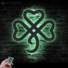 Clover-Metal-Wall-Art-LED-Light