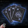 Custom-Ace-Poker-Card-Casino-Metal-Wall-Art-LED-Light-4