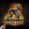 Custom-Afghan-Hound-Metal-Wall-Art-LED-Light_3