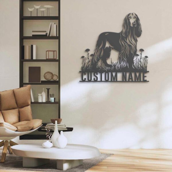 Custom-Afghan-Hound-Metal-Wall-Art-LED-Light_4