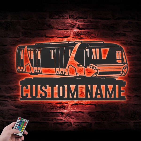 Custom-Airport-Bus-Driver-Metal-Wall-Art-LED-Light_4