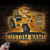 Custom-Airport-Tug-Driver-Metal-Wall-Art-LED_1