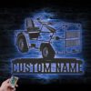 Custom-Airport-Tug-Driver-Metal-Wall-Art-LED_5