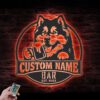 Custom-Alaskan-Malamute-Thirsty-Beer-Pub-Metal-Wall-Art-LED-Light_5