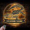 Custom-Alligator-Metal-Wall-Art-LED-Light-7