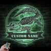 Custom-Alligator-Metal-Wall-Art-LED-Light-8