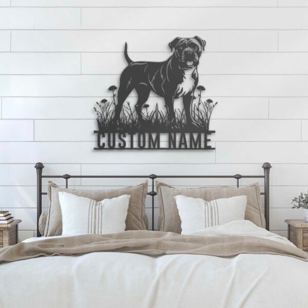 Custom-American-Bulldog-Metal-Wall-Art-LED-Light_3