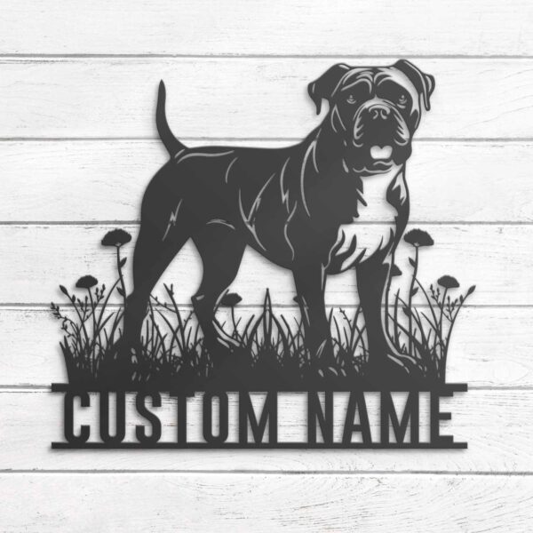 Custom-American-Bulldog-Metal-Wall-Art-LED-Light_4