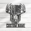 Custom-American-Deer-Hunting-Metal-Wall-Art-LED-Light-4