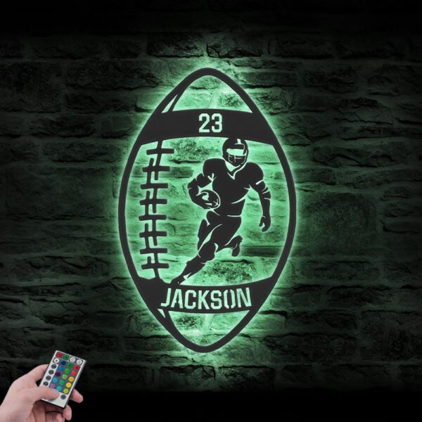 Custom-American-Football-Metal-Wall-Art-LED-Light-10