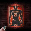 Custom-American-Football-Metal-Wall-Art-LED-Light-2