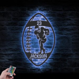 Custom-American-Football-Metal-Wall-Art-LED-Light-2-2