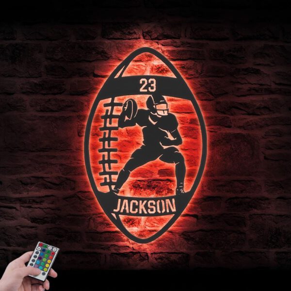 Custom-American-Football-Metal-Wall-Art-LED-Light-7-1